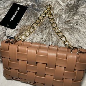 Brown luxe purse
